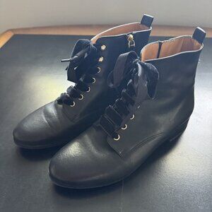 Sezane Eugenie Black Boots Size 41/10